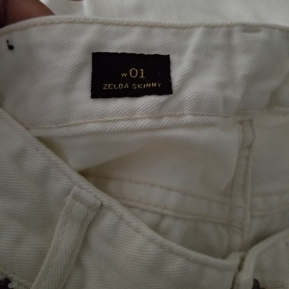 Vintage X2 Quality Denim Cream Jeans - Picture 4 of 4